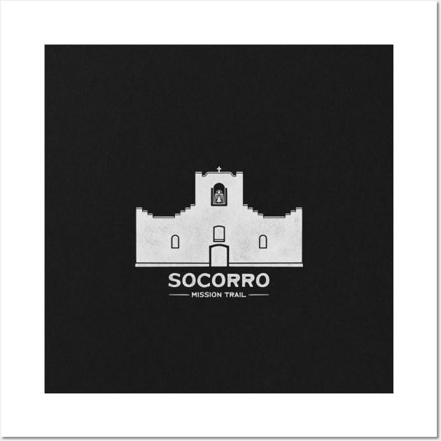 Socorro Mission Wall Art by BrokenArrow